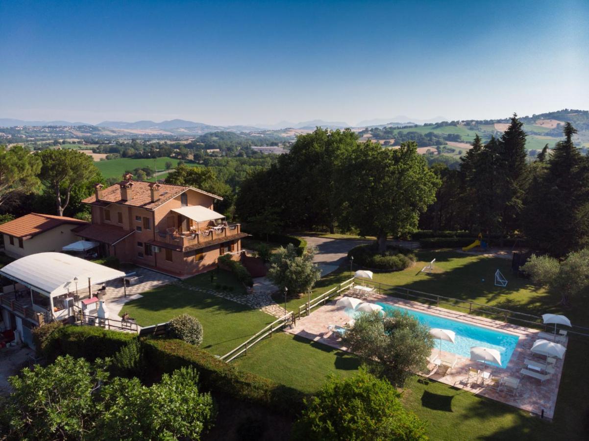 Agriturismo Villa Beatrice Mondavio エクステリア 写真