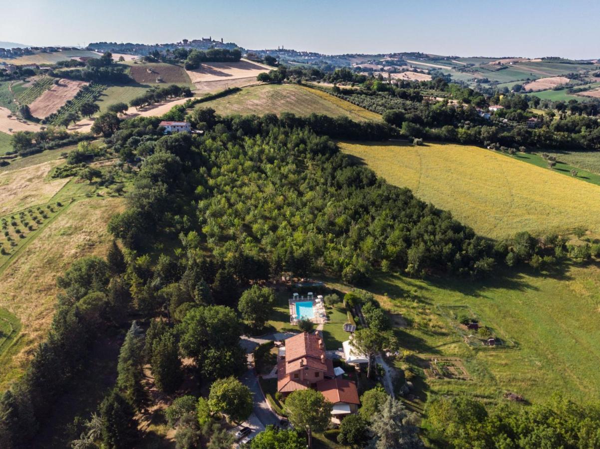Agriturismo Villa Beatrice Mondavio エクステリア 写真